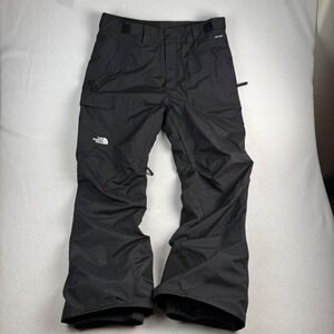 The North Face Mens Black DryVent Waterproof Snow Ski Snowboard Pants Large L